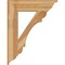 Ekena Millwork Olympic Traditional Rough Sawn Bracket, Western Red Cedar, 6"W x 28"D x 36"H BKT06X28X36OLY01RWR - alternate 3